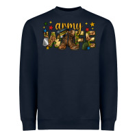 Navy army wife western Heavyweight Sweatshirt - texasbilliewilder