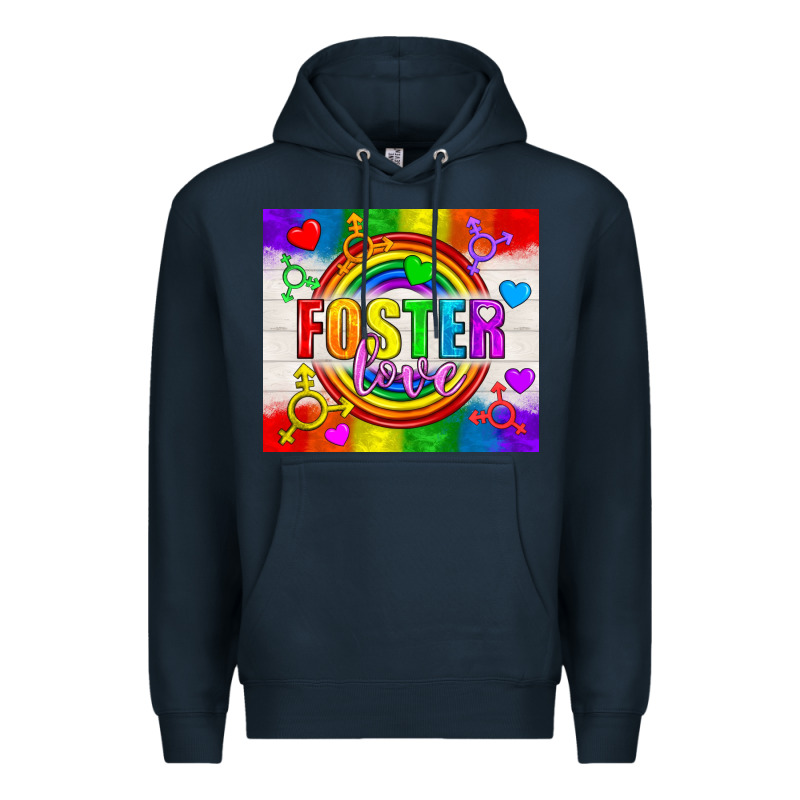 Foster Love Lgbtq+ Tumbler Premium Hoodie by BundleAndBundleShop | Teevron