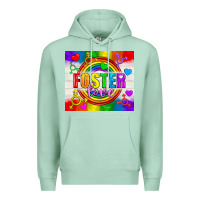 Seafoam Foster Love LGBTQ+ Tumbler Premium Hoodie - BundleAndBundleShop