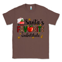 Chestnut santa's favorite substitute Classic Tee - AdoDesignShop