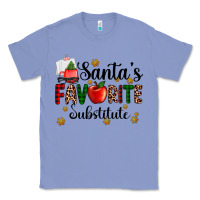 Colony Blue santa's favorite substitute Classic Tee - AdoDesignShop