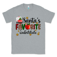 Heather Grey santa's favorite substitute Classic Tee - AdoDesignShop
