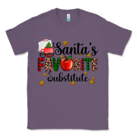 Lavender santa's favorite substitute Classic Tee - AdoDesignShop