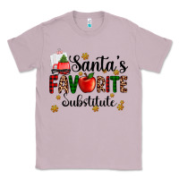 Lilac santa's favorite substitute Classic Tee - AdoDesignShop