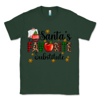Sports Green santa's favorite substitute Classic Tee - AdoDesignShop