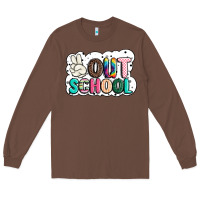 Chestnut peace out school Long Sleeve Tee - JahusDesignShop