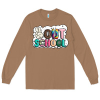 Toasted Coconut peace out school Long Sleeve Tee - JahusDesignShop