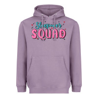 Lavender sleepover squad Heavyweight Hoodie - MaliasSmallBusiness