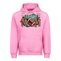 Fuchsia Pink Football Mom Urban Hoodie - Bettercallsaul