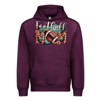 Mauve Wine Football Mom Urban Hoodie - Bettercallsaul