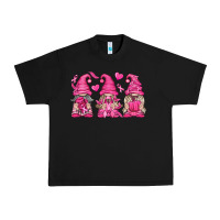 Black Breast Cancer Gnomes Urban Heavy Tee - texasbilliewilder