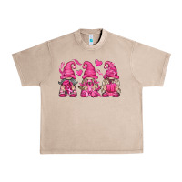 French Oak Breast Cancer Gnomes Urban Heavy Tee - texasbilliewilder