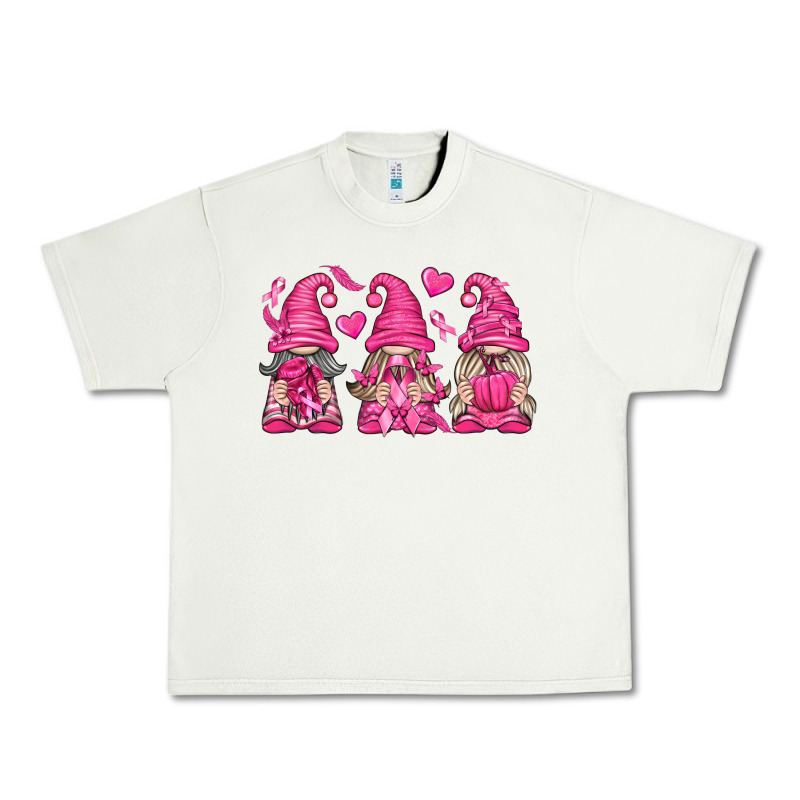 Breast Cancer Gnomes Urban Heavy Tee by texasbilliewilder | Teevron