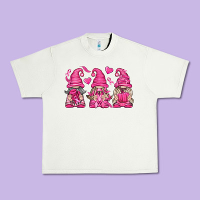 Breast Cancer Gnomes Urban Heavy Tee Designed By Texasbilliewilder
