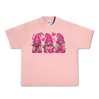 Salmon Breast Cancer Gnomes Urban Heavy Tee - texasbilliewilder