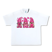 White Breast Cancer Gnomes Urban Heavy Tee - texasbilliewilder