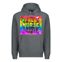 Rock Free Nurse Hugs LGBTQ+ Tumbler Premium Hoodie - BundleAndBundleShop
