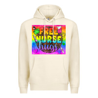 Tofu Free Nurse Hugs LGBTQ+ Tumbler Premium Hoodie - BundleAndBundleShop