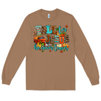 Toasted Coconut fall for jesus he never leaves Long Sleeve Tee - AdoDesignShop