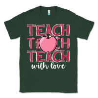 Sports Green teach with love Classic Tee - JahusDesignShop