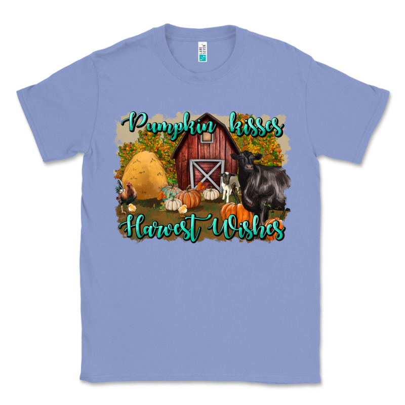 Pumpkin Kisses Harvest Wishes Classic Tee by BundleAndBundleShop | Teevron