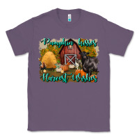 Lavender pumpkin kisses harvest wishes Classic Tee - BundleAndBundleShop