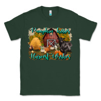 Sports Green pumpkin kisses harvest wishes Classic Tee - BundleAndBundleShop