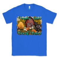 True Royal pumpkin kisses harvest wishes Classic Tee - BundleAndBundleShop