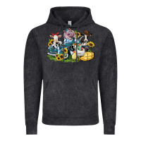 Vintage Black farm animals truck Vintage Hoodie - Zillion Design Studio