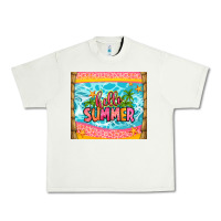 Pistachio hello summer Urban Heavy Tee - Zillion Design Studio