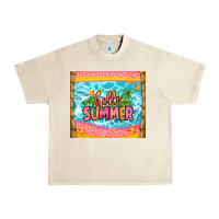 Sandshell hello summer Urban Heavy Tee - Zillion Design Studio