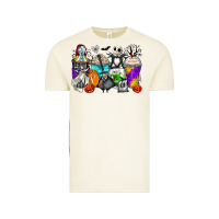 Vintage Arctic halloween cartoon characters coffee cups Vintage Tee - Zillion Design Studio