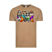 Vintage Coffee halloween cartoon characters coffee cups Vintage Tee - Zillion Design Studio