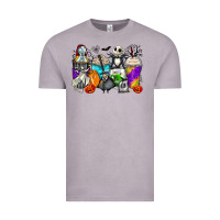 Vintage Zinc halloween cartoon characters coffee cups Vintage Tee - Zillion Design Studio