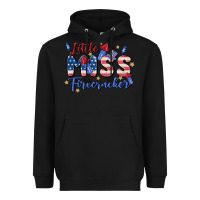 Black little miss firecracker Heavyweight Hoodie - MaliasSmallBusiness