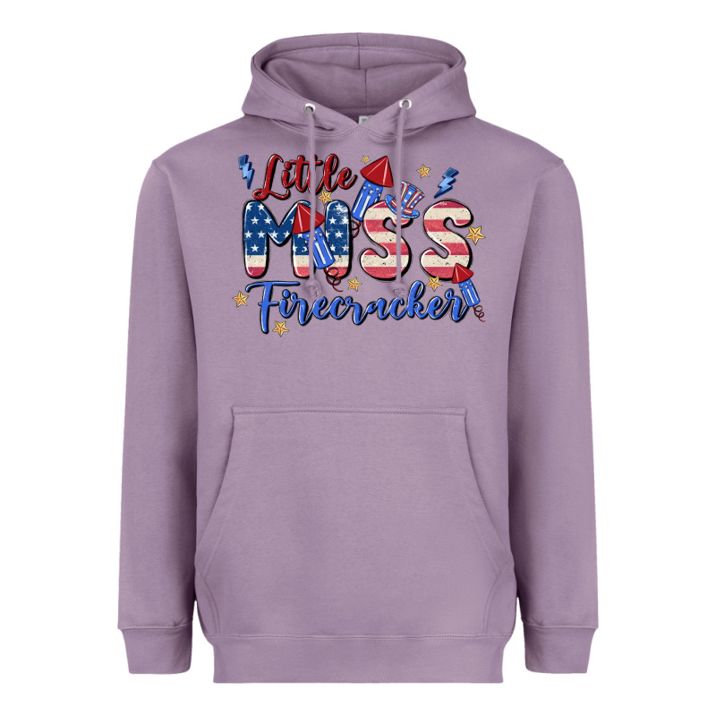 Little Miss Firecracker Heavyweight Hoodie by MaliasSmallBusiness | Teevron