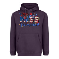 Plum little miss firecracker Heavyweight Hoodie - MaliasSmallBusiness