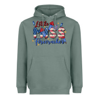 Sage little miss firecracker Heavyweight Hoodie - MaliasSmallBusiness