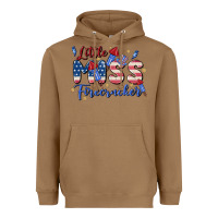 Toasted Coconut little miss firecracker Heavyweight Hoodie - MaliasSmallBusiness