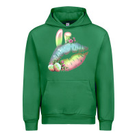 Emerald Eared Paster Color Easter Lips Urban Hoodie - Bettercallsaul