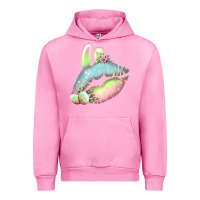 Fuchsia Pink Eared Paster Color Easter Lips Urban Hoodie - Bettercallsaul