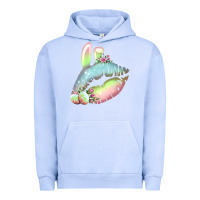 Pigment Grape Ice Eared Paster Color Easter Lips Urban Hoodie - Bettercallsaul