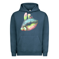 Pigment Midnight Navy Eared Paster Color Easter Lips Urban Hoodie - Bettercallsaul