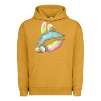 Pigment Peanut Butter Eared Paster Color Easter Lips Urban Hoodie - Bettercallsaul