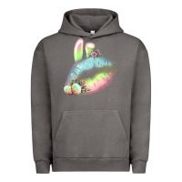 Pigment Tornado Eared Paster Color Easter Lips Urban Hoodie - Bettercallsaul