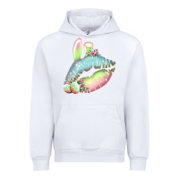 White Eared Paster Color Easter Lips Urban Hoodie - Bettercallsaul