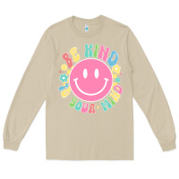 Mushroom be kind to you mind Long Sleeve Tee - JahusDesignShop
