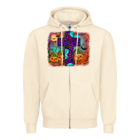 Sandshell halloween cross Zipper Hoodie - JahusDesignShop