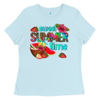 Baby Blue sweet summer time Ladies Tee - AdoDesignShop