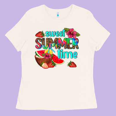 Sweet Summer Time Ladies Tee Designed By Adodesignshop